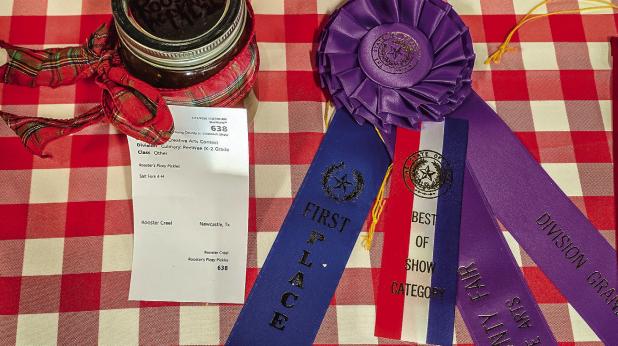 Rooster Creel, Newcastle 4-H PeeWee Grand Champion and Best in Show Creative Arts Culinary Photo by Will Sadler