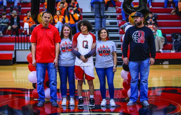 Olney Seniors Celebrate Senior Night