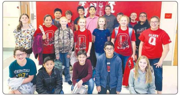 Olney Junior High takes first place at TMSCA meet