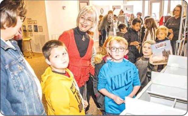 Olney Elementary’s fourth-graders visit Olney Heritage Museum