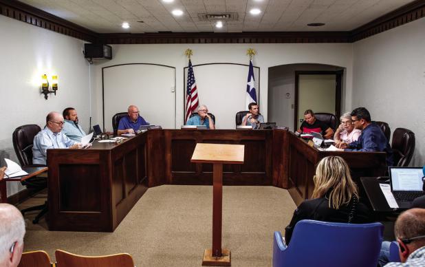 The City Council held a lengthy conversations with citizens and OEDC members about how to simplify the City’s permit structure to encourage development. Photo by Will Sadler