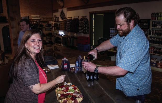 Chamber mixes, mingles at Archer & Gunn