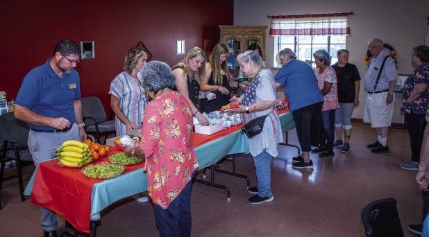 Cub Center host Chick-fil-A breakfast ahead of Nat’l Senior Center Month