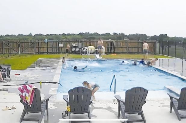 The 1960s-era swimming pool was replaced at a cost of $250,000 a couple of years ago with the help of the local donors. Archive Photo