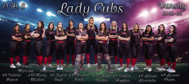Your 2026 Varsity Lady Cubs