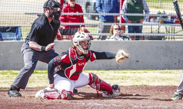 OHS Cub Kaden McClendon will be the Cubs starting catcher this season. Photo by Will Sadler