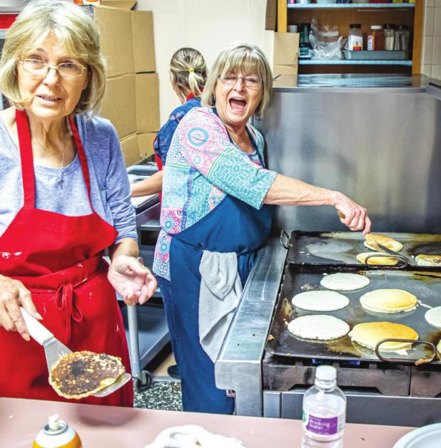 Sr. Cub Center Grateful for Support @ Pancake Breakfast, Oct. 16