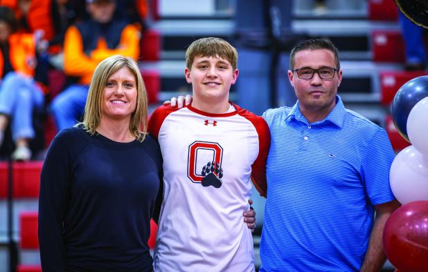 Olney Seniors Celebrate Senior Night