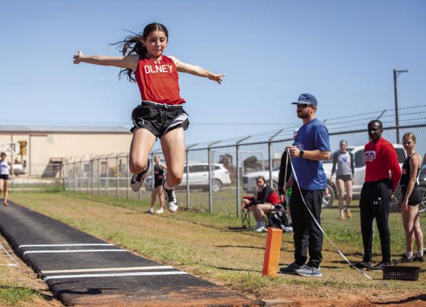 OHS track team competes in Archer City