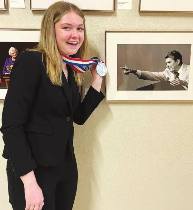 Adelade Edgington wins UIL silver