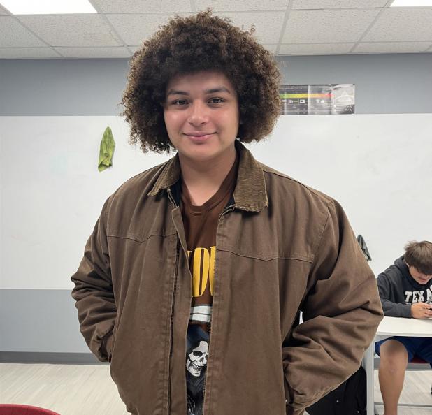JoJo Acuna: “I’m grateful for my cats; I love them more than most people.” Photo by OHS Journalism Class