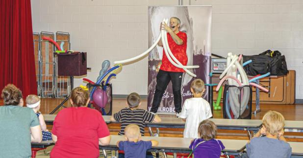 The Magic Balloon Guy Comes to Olney