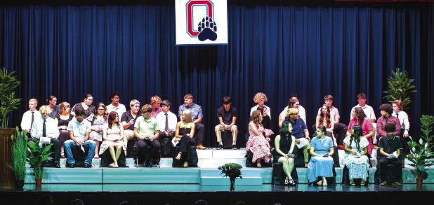 The Olney Class of 2026 received more than $1 million in total scholarships, including about $70,000 in funding given by local businesses, charitable, and community groups. The class gathered on May 7 for their Senior Awards Night at the OHS Auditorium. P