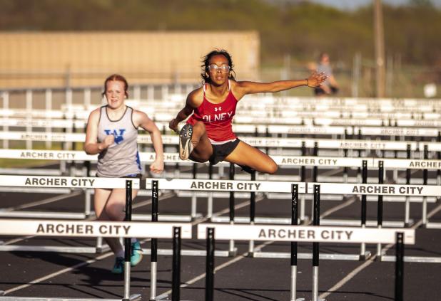 OHS track team competes in Archer City