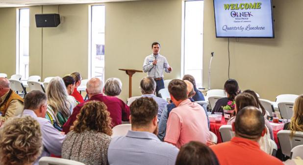 Olney Chamber Hosts Quarterly Luncheon