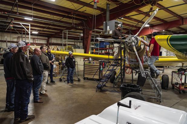 Air Tractor will holds its next Maintenance Familiarization course from Feb. 16-19 in Olney. Photo provided by Air Tractor