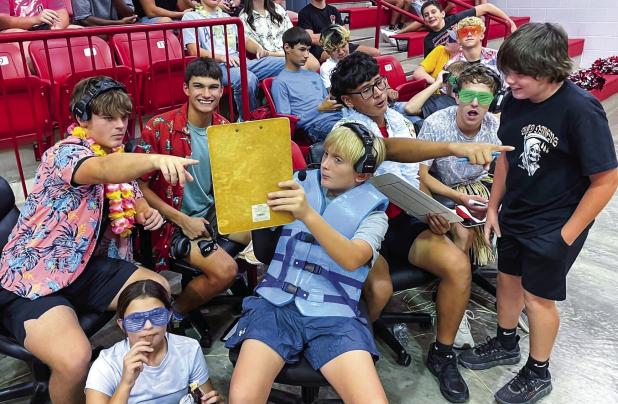 Off-duty Cub football players and other students were on hand to support their Lady Cubs, and having fun goes hand in hand with supporting fellow athletes. Special thank you to Ashley Bint for providing this amazing photo! | Photo by Ashley Bint