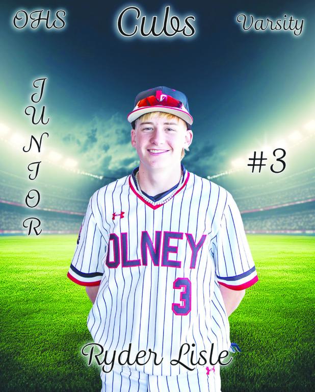 Your 2026 OHS Varsity Cubs Baseball Team