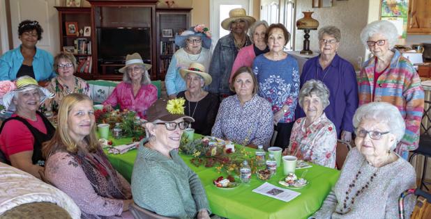 Amity Club enjoys a garden party