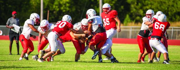 Red-and-White Scrimmage
