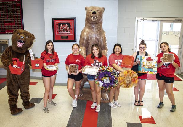 OHS Cheerleaders  Host Bake Sale