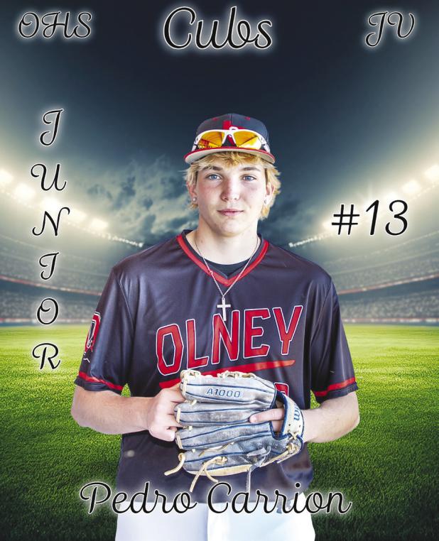 Your 2026 OHS Varsity Cubs Baseball Team