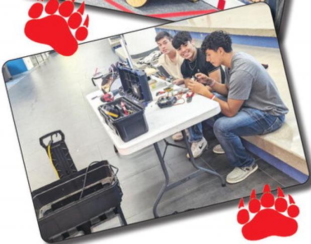 Robotics team prepares for competition