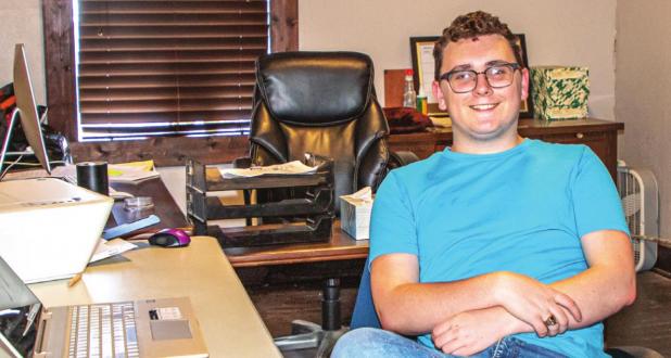 New intern at Olney Enterprise