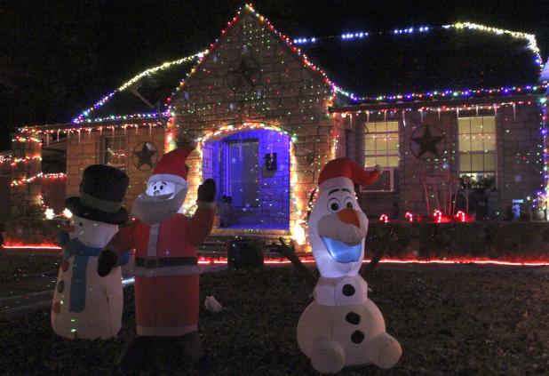 Shown here is the home of Olney residents Edie and Al Acuna.