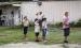 Olney American Legion Post 414 had the help of the Olney Cub Scout Troop 414 for their annual flag retirement ceremony on Sunday, the conclusion of National Flag Week. Participants salute as “To The Color” was played, as the flags were retired to the 