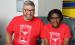 The 28th annual March for Jesus takes place Oct. 3 with a parade starting at Tommy Perkins Park and ending at the First Baptist Church of Olney. FBCO Pastor Dr. Chad Edgington and March for Jesus Founder Verma Fobbs show off this year’s T-shirts at an i
