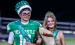 The Newcastle Bobcats took on the Guthrie Jaguars in a homecoming contest that ended in a 50-0 blowout for the Bobcats. The Homecoming Queen and Hero were crowned at halftime. Your 2026-27 NHS Homecoming Hero (L) is Keegen Voyles and Homecoming Queen (R) 