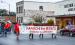 The 28th March for Jesus went off as planned on Oct. 4, despite a steady drizzle. Marchers headed down Main Street to the First Baptist Church of Olney for worship, luncheon, and prize giveaways. Photo by Will Sadler