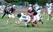 OHS Cub #52 Jacobi Esquivel DLOL brings down an Alvord Bulldog runner. Photo by Will Sadler
