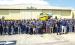 Air Tractor employees and management mark the delivery of the company’s 5,000th aircraft to Brazilian aerial application operator Dorilino Prediger, whose representatives came to Olney on May 28 to take possession of the ag plane. The company held a cel