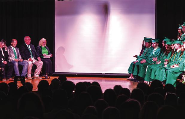 Newcastle High School’s Class of 2026 walked the stage to receive their diplomas on Friday evening on May 29. The Class of 2026 is: Alba Adame, John Armstrong, Ethan Baker, Flor Carranza, Aubree Clayton, Jayla Crossland, Cheyenne Duffield, Leighton Gowe