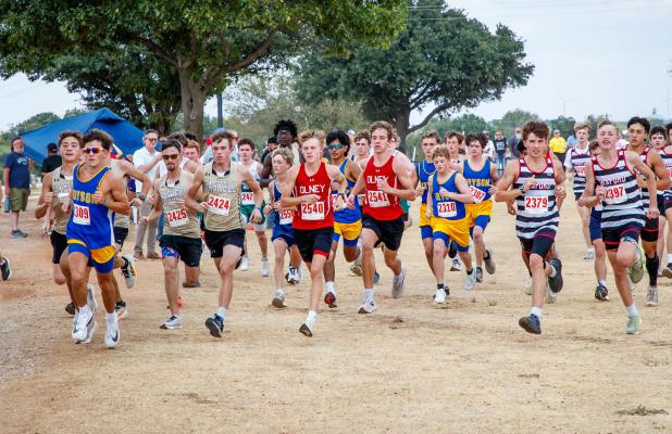 The Olney Invitational Cross Country Meet has grown bigger each year as word spreads about the OHS course at the Olney Country Club. The varsity boys bolted past spectators fast enough to be missed if you blinked. OHS Cubs Jaxxon Laurent and Wesley Symank