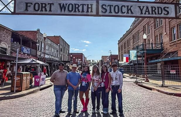 Olney FFA officers attended the Texas State FFA Convention in Fort Worth earlier this month. The convention was “a great opportunity for team building and our newer officers to see some of the leadership opportunities they will have as they continue thr