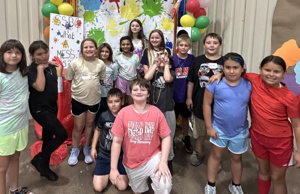 Kids gathered at Southside Baptist Church vacation bible school during the week of June 8. The theme of this year’s VBS was “What a Mess.” Photo by Candy Blair