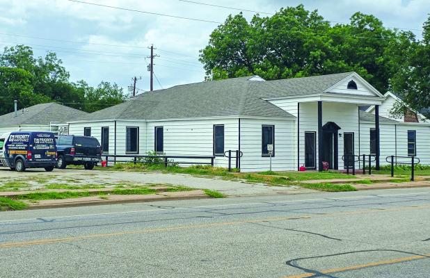 The former Olney Clinic got a coat of paint, and repairs inside in preparation for its new life as sober-living transitional housing for House of Mercy graduates and others who work in Olney. Photo by Will Sadler