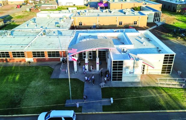 Olney Junior High School was named as one of the state’s best middle schools by U.S. News & World Report, following similar accolades by Olney High School. Photo by Will Sadler