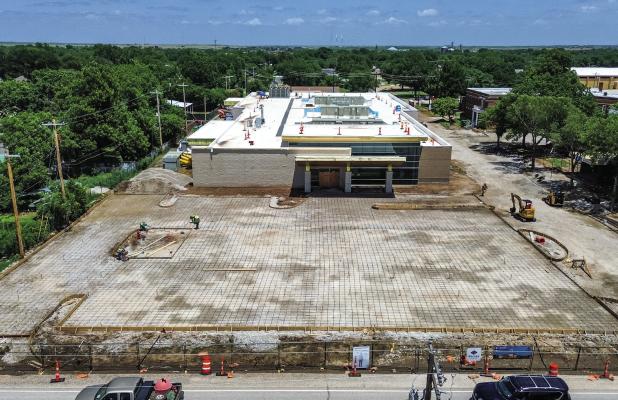 As the new Olney Hamiton Hospital nears completion on Avenue M and Hamilton Street, the OHH board of directors voted to issue the final $6 million in voter-approved bonds to finish out the $33 million facility. It is set to open in October or November, pr