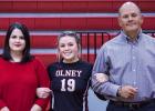 Olney High School celebrates Varsity Volleyball Senior Night