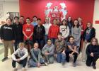 Olney Junior High School students took second place in the Texas Math and Science Coaches Association Meeting competition at the City View State Qualifying Meet on Feb. 21. Photo by Rhonda Geter