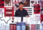 OHS Cub Adrian Gonzalez was presented with the Team MVP of the Year for Cross Country. Photo by Will Sadler