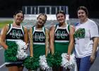 This year’s NHS Cheerleaders and Sponsor [L-R]: Jayden Ballard, Kourtney Whitfield, Sara May and Holly Manos. Photo by Will Sadler