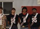 HC Hunk Nominees - OHS students chose four nominees for the 2025 Mr. Hunk honor, including (l-r) Sawyer Edgington, Karter Bowers, Juan Castillo, and Peyton Bedford. Photo by Jaylee Stout