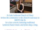 St Luke Lutheran Holds Free Organ Concert, Chili Cookoff on March 22 to Mark Easter