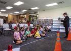 Children and attendees of Daniel G. Benes Traveling Science Show were wide-eyed and at the science, which seemed like part magic. Photo by Will Sadler