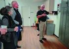 Olney Police Chief Dan Birbeck gave tours of the Olney Police station in the former Ranger College building beside the Civic Center after the new OPD opened for business on Feb. 21. The new police station boasts a state-ofthe- art evidence management and
